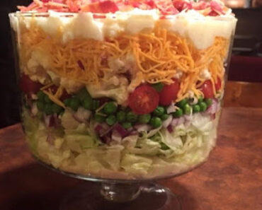 30-minute seven layer salad