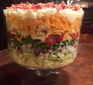 30-minute seven layer salad