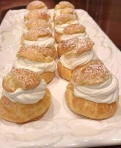 mom’s famous cream puffs