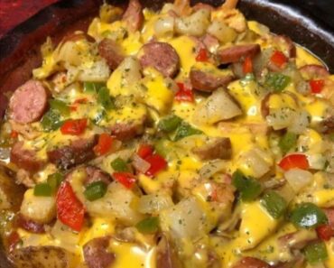 Cheese Potato & Smoked Sausage Casserole