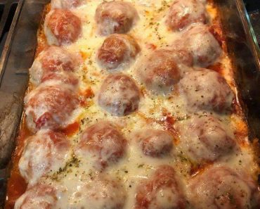 Dump and Bake Meatball Casserole