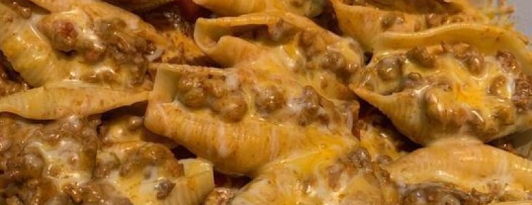 TACO STUFFED SHELLS