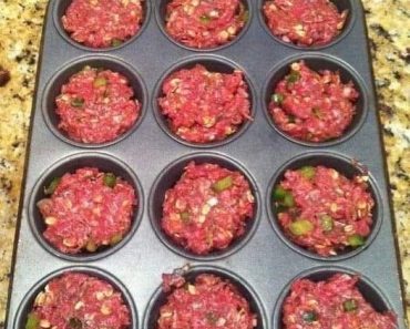 MAKE MEATLOAF IN A MUFFIN PAN