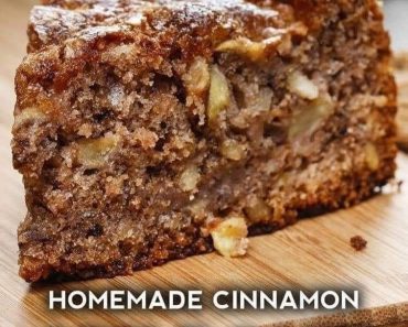 Homemade Cinnamon Apple Cake OMG