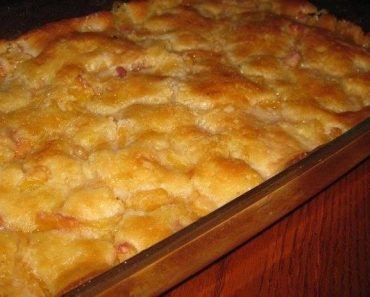 Easy Peach cobbler recipe