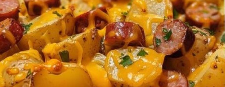 Cheesy Ranch Potatoes and Sausage