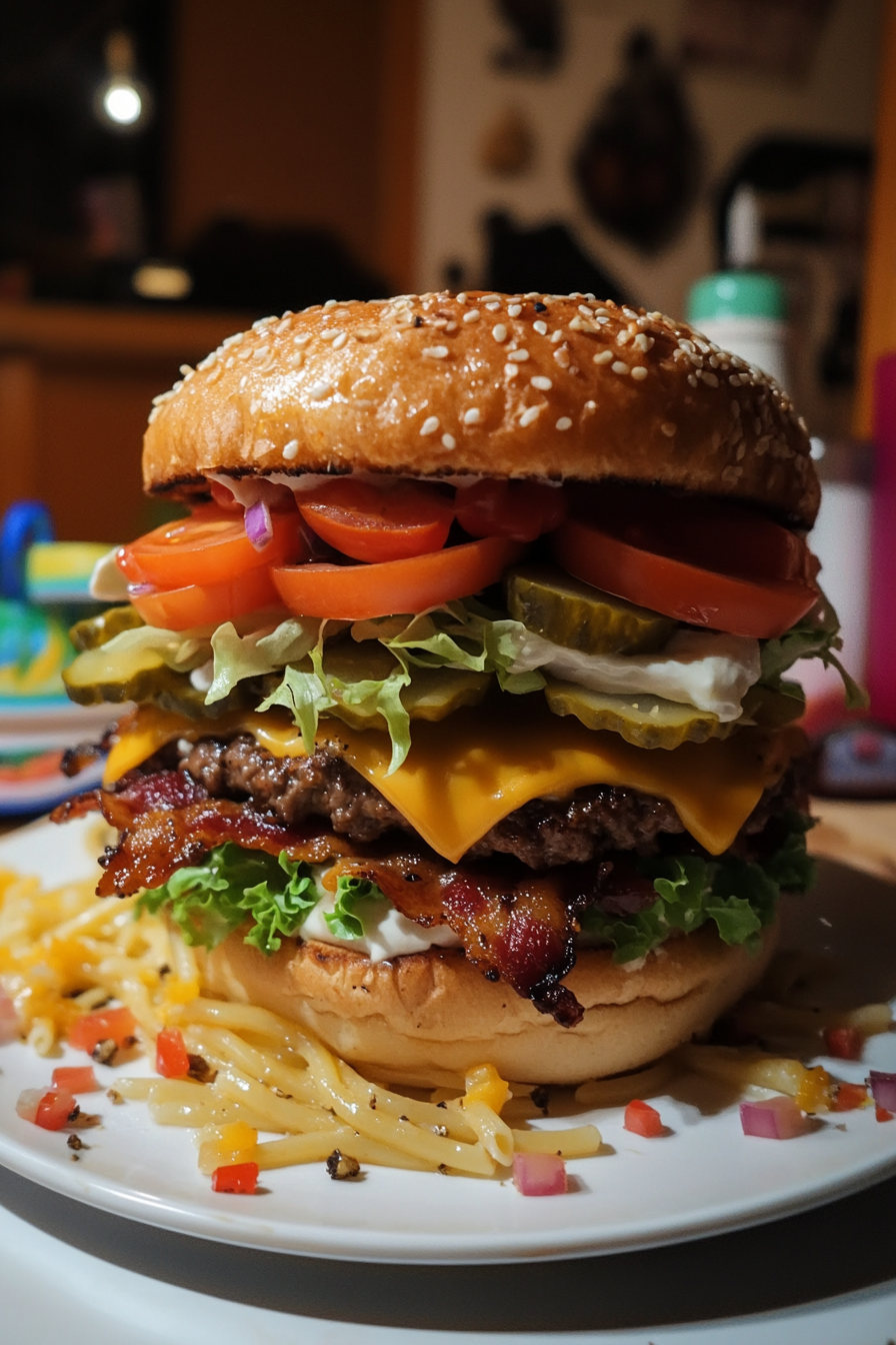 Bacon Cheeseburger Pasta